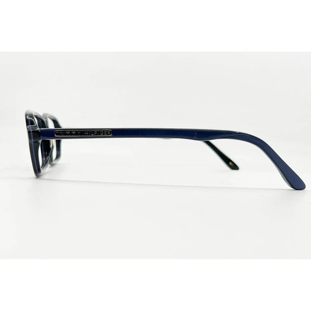 Tommy Hilfiger Eyeglasses Frames Mens Blue Rectangle TH3121 53-16-140